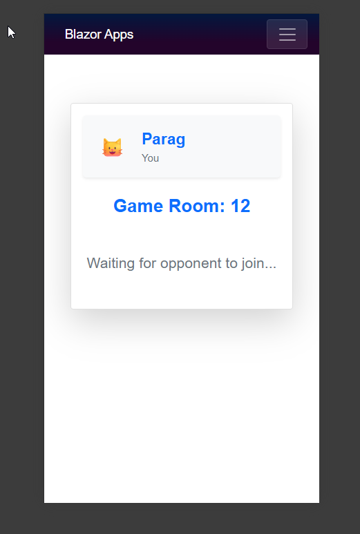 Blazor Game Lobby: Real-Time Rock-Paper-Scissors screenshot 2